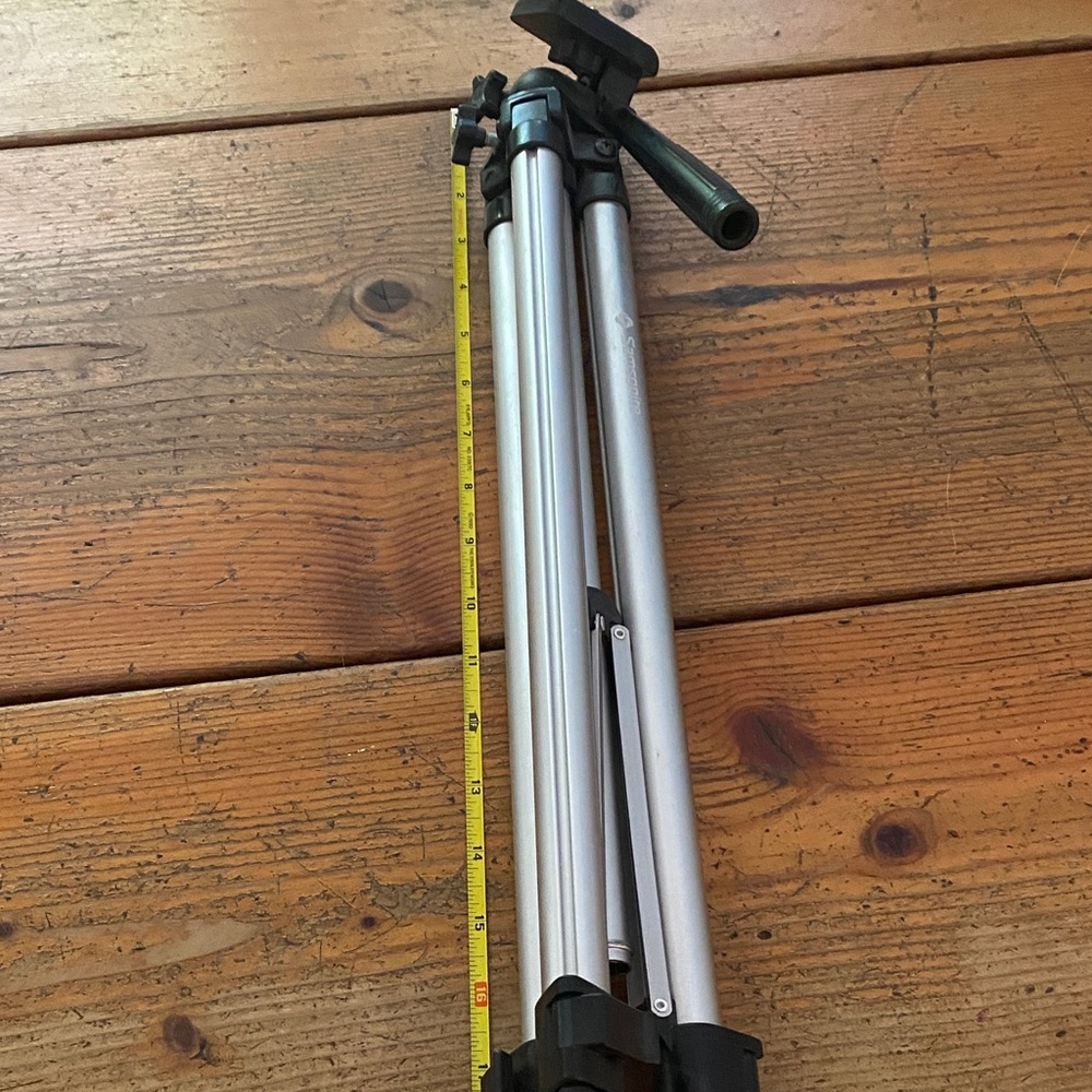 Samsonite Silver and Black Camera Tripod